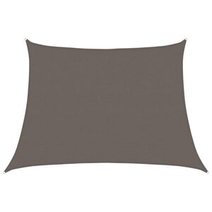 vidaXL Żagiel przeciwsłoneczny, 160 g/m&sup2;, antracyt, 4/5x3 m, HDPE