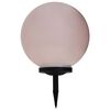 vidaXL Kulista lampa solarna na zewnątrz, LED, 40 cm, RGB