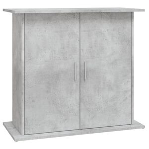 vidaXL Stojak pod akwarium Betonowy Szary 81x36x73 cm Drewno konstrukcyjne