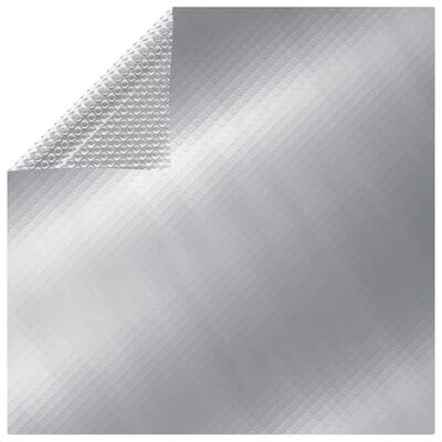 vidaXL Folia na basen, srebrna, 400 x 200 cm, PE