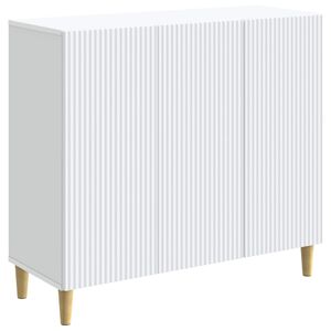 vidaXL Bufet Biały 89 x 34,5 x 80 cm Drewno inżynieryjne