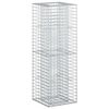 vidaXL Podniesione ł&oacute;żko gabionowe 50 x 50 x 150 cm Stal ocynkowana