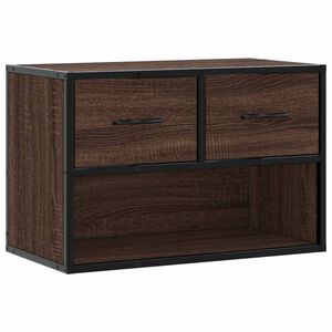 vidaXL Szafka pod telewizor, brązowy dąb, 60x31x39,5 cm