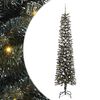 vidaXL Sztuczna choinka z podstawą Zielony 240 cm PVC, plastik i stal