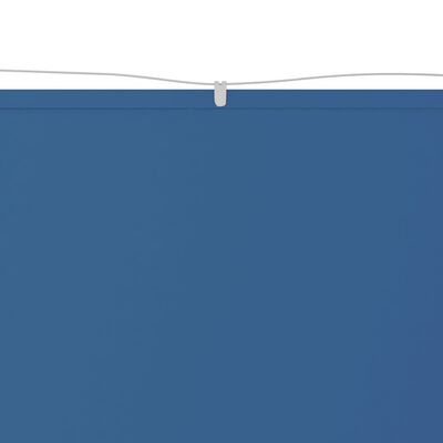 vidaXL Markiza pionowa, niebieska, 60x600 cm, tkanina Oxford