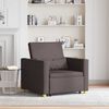 vidaXL Rozkładana sofa jednoosobowa ciemnobrązowy 90 x 165 x 87 cm