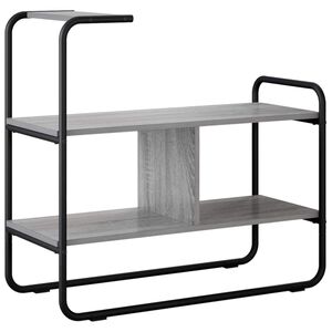 vidaXL Konsola Szary Sonoma 80 x 35 x 75 cm Drewno inżynieryjne