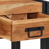 vidaXL Szafka Nocna Brązowy 40 x 35 x 50 cm lite drewno akacjowe