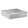 vidaXL Płoty ślimakowe 8 szt. 100 x 3,5 x 25 cm Stal Galwanizowana