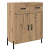 vidaXL Highboard z szufladą Dąb rzemieślniczy 69,5 x 34 x 180 cm