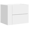 vidaXL Wiszące szafki nocne, 2 szt., białe, 45x30x35 cm
