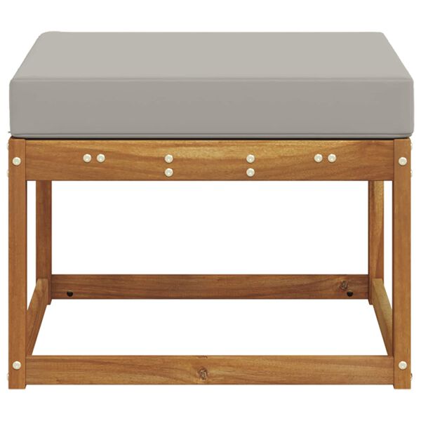 vidaXL Pufa na zewnątrz Lite Drewno Akacji Naturalny