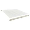 vidaXL Tkanina do markizy, kremowa, 4,5 x 3 m