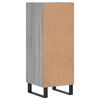 vidaXL Szafka, szary dąb sonoma, 34,5x34x90 cm materiał drewnopochodny