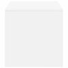 vidaXL Szafka pod TV, biała, 100 x 40 x 40 cm, płyta wiórowa