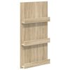 vidaXL Regał na gazety Dąb Sonoma 51 x 11 x 102 cm Drewno inżynieryjne
