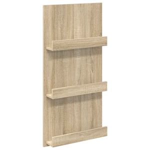 vidaXL Regał na gazety Dąb Sonoma 51 x 11 x 102 cm Drewno inżynieryjne