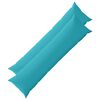 vidaXL Poszewka na poduszkę 2 pcs HEERLEN Turkusowy 40 x 145 cm