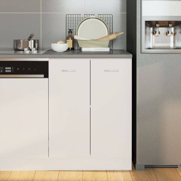 vidaXL Blat kuchenny, szary, 60x60x2,8 cm, płyta wi&oacute;rowa