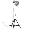 vidaXL Lampa wisząca, 25 W, srebro vintage, 35x35x65/95 cm, E27