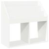 vidaXL Biblioteczka dla dzieci Biały 72,5 x 29,5 x 69 cm