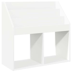 vidaXL Biblioteczka dla dzieci Biały 72,5 x 29,5 x 69 cm