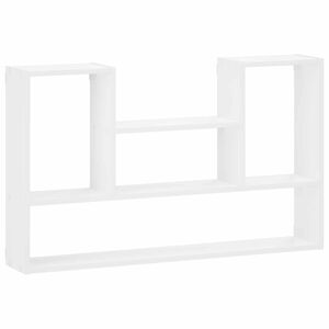 vidaXL P&oacute;łka ścienna Biały 100 x 17 x 60 cm Drewno inżynieryjne
