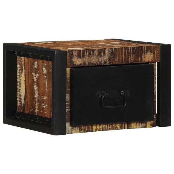 vidaXL Szafki nocne 2 szt. Wielokolorowe 40x35x25 cm