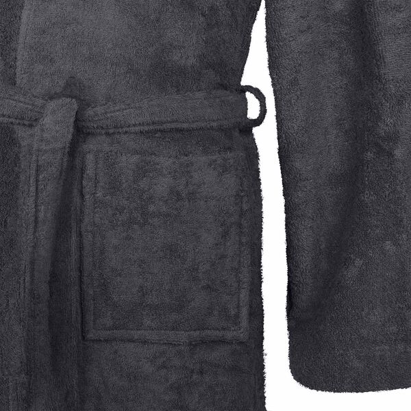 vidaXL Szlafrok KINN Antracyt XXXL bawełna