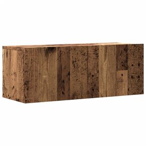 vidaXL Ścienna szafka TV, stare drewno, 80x30x30 cm
