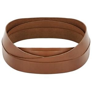 vidaXL Sk&oacute;rzany pasek 1 brązowy 1000 x 4 cm Sk&oacute;ra