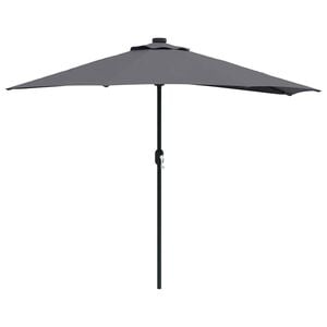 vidaXL Parasolka ogrodowa 294 x 150 x 224 cm Poliester i Stal