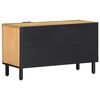 vidaXL Szafka RTV Brązowa 80x31,5x46 cm Drewno lite Mango
