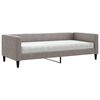 vidaXL Sofa z materacem do spania, kolor taupe, 90x200 cm, tkanina