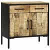 vidaXL Bufet z szufladą 70 x 35 x 70 cm Lite drewno mango