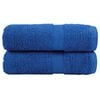 vidaXL Ręczniczki premium, SOLUND, 2 szt., niebieskie, 30x50 cm, 600 g/m&sup2;