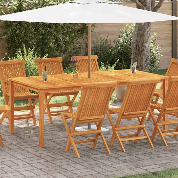 vidaXL St&oacute;ł ogrodowy, 200x100x74 cm, lite drewno akacjowe