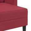 vidaXL Sofa 2-osobowa z szezlongiem w kształcie litery L