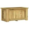 vidaXL Podniesiona donica, 100x50x50 cm, impregnowane drewno sosnowe