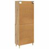 vidaXL Highboard z szufladą Dąb rzemieślniczy 69,5 x 34 x 180 cm