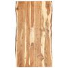 vidaXL Blat, lite drewno akacjowe, 118x(50-60)x3,8 cm
