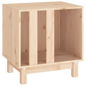 vidaXL Domek dla psa, 50x40x52 cm, lite drewno sosnowe
