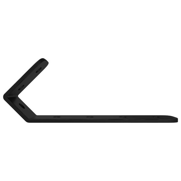 vidaXL Haczyki 2 pcs Czarny M5 x 110 mm Żelazo