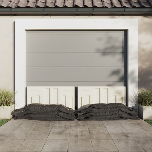 vidaXL Worki przeciwpowodziowe, 50 szt., ciemnozielone, 103x25 cm HDPE