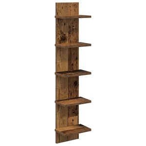 vidaXL P&oacute;łka ścienna Stare drewno 22 x 15 x 100 cm Drewno inżynieryjne