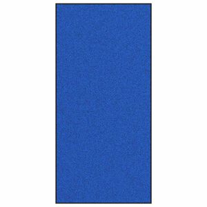 vidaXL Dywanik wejściowy Niebieski i Czarny 120 x 250 cm 100% poliamid