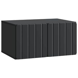 vidaXL Szafka RTV montowana na ścianie 59,5 x 41 x 30 cm Czarny