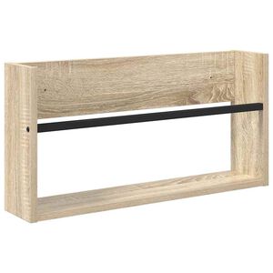 vidaXL Regał na gazety Dąb Sonoma 60 x 12 x 30 cm Drewno inżynieryjne