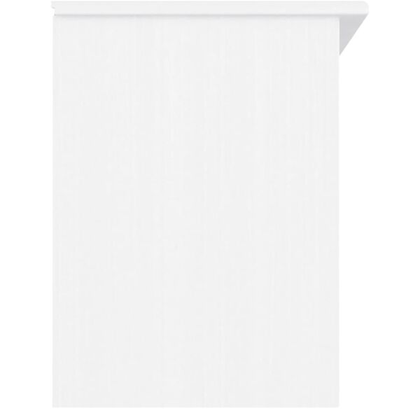 vidaXL Ławka ze schowkiem na buty ALTA, biała, 100x35x45 cm, sosna