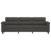 vidaXL 3-osobowa sofa, ciemnoszary, 210 cm, tapicerowana mikrofibrą